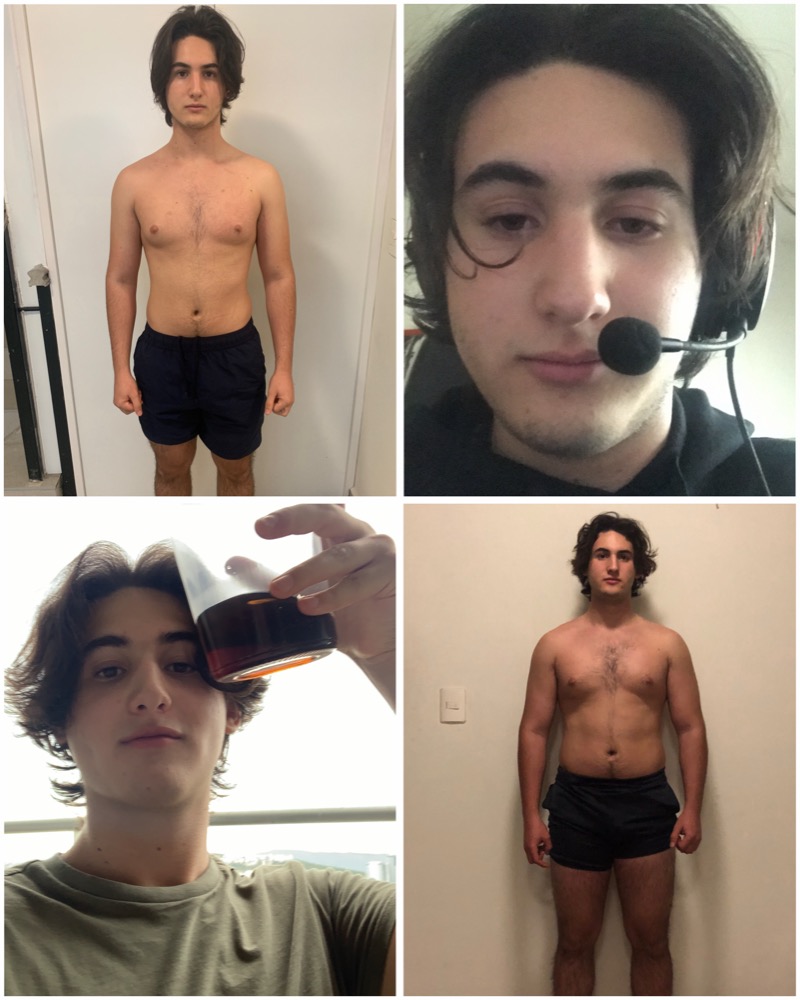 Marcelo antes de su transformación
